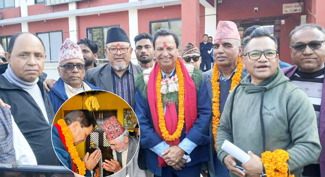 पश्चिम नवलपरासी-१ मा विकासको फेहरिस्तसहित उद्योगपति विनोद चौधरी पुनः जनताबीच